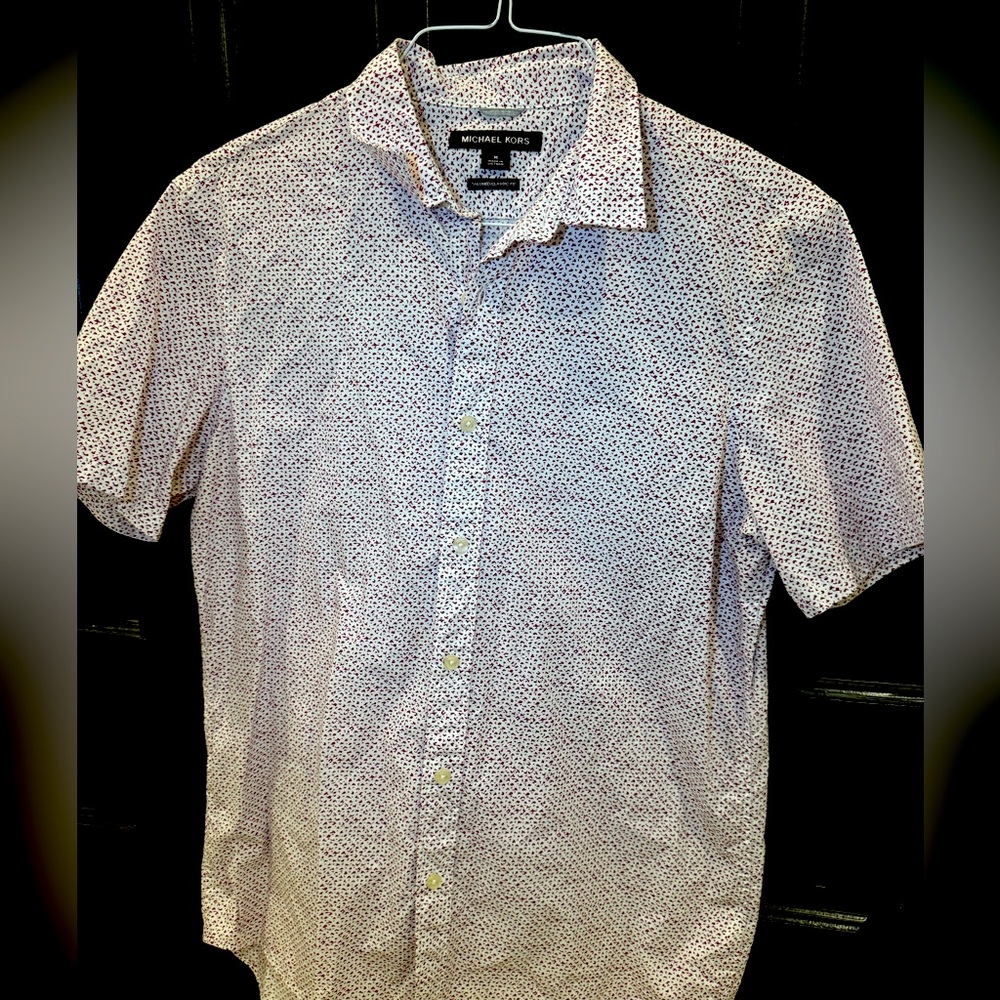 Michael Kors, men short sleeve stylish shirt